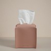 OLETHA Cube Box Facial Tissue Holder, Pink