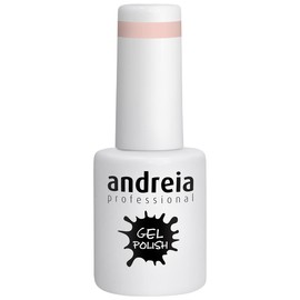 Andreia Professional Semi-Permanenter Nagelgel-Lack für UV/LED-Lampe - Intensiver Glanz und 4 Wochen haltbare Maniküre Nagelgel-Lackierung - Farbe 209 Rosa - Zartem Rosa und Rot - 10.5 ml