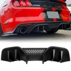 KUAFU Rear Bumper Diffuser Compatible with 2015-2017 Ford Mustang RTV2