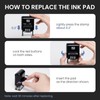 NEO MARK Self-Inking Received Date Stamp, 12-Year Adjustable Dater