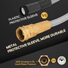 Garden Hose Metal - 100ft Heavy Duty Stainless Steel Water