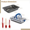 2 PCS 9x13 Stainless Steel Baking Pan with Lid &