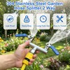 2 Way Garden Hose Splitter, 304 Stainless Steel T Valve,