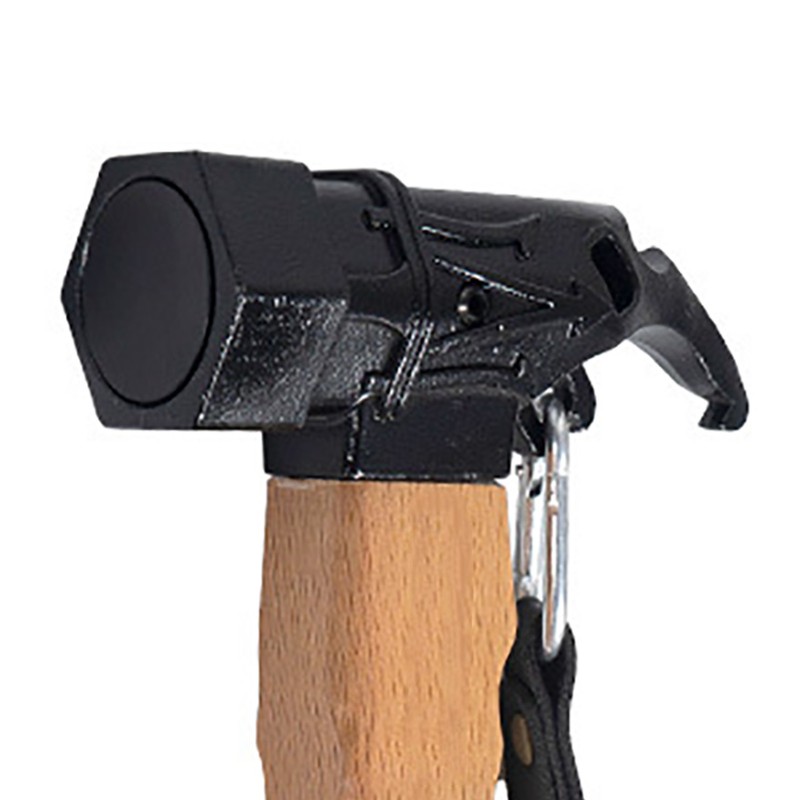 Camping Hammer Stainless Steel Tent Hammer Shock Absorbing Head Ergonomic