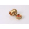 Straight Coupling Brass Compression Fittings 15mm Multi Packs 1, 2,