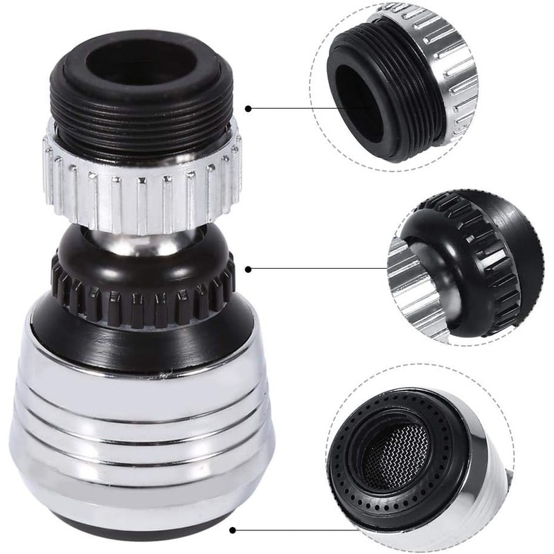 Bewinner 360 Grados Filtro de Boquilla de Grifo