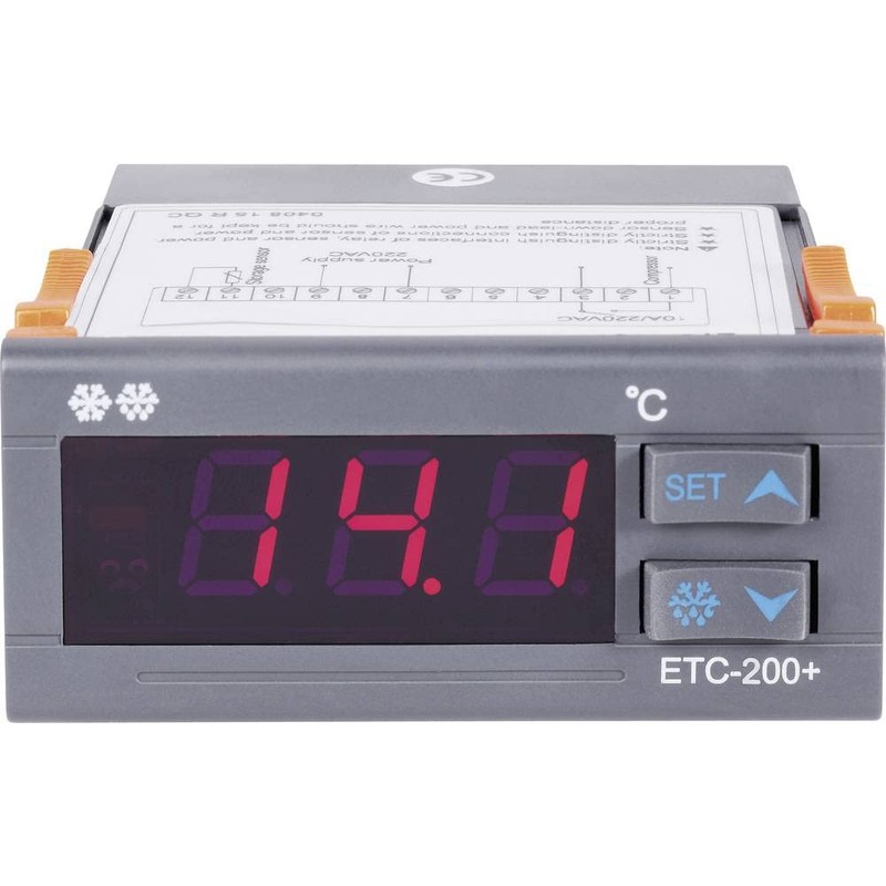 VOLTCRAFT TEMPERATURREGLER ETC-200+ 2 KANAL