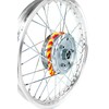 Hub cleaning rings WÜMA red/yellow Set (Front & Back) for