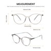 Cyxus Round Blue Light Glasses Women Men Retro Circular Computer