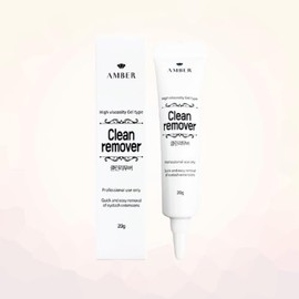 Amber Lash Clean Remover Tube Type for Eyelash Extension Removal, for Professionals only, Quick and Gentle, Easy to Use Consistancy, 20g