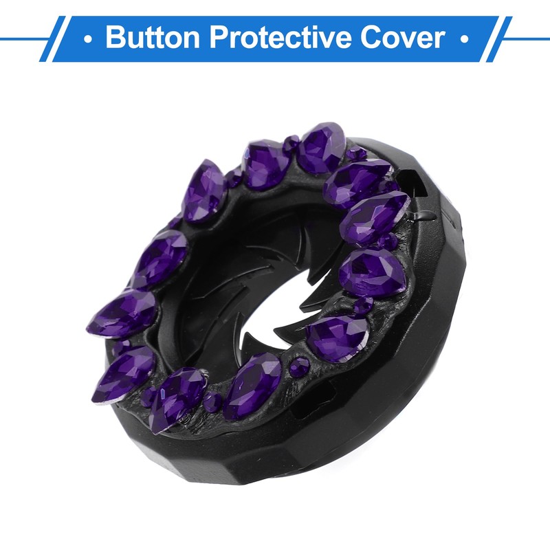 VekAuto Car Push Start Button Cover, Engine Push Button Protection