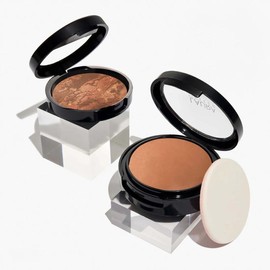 Light and Full Coverage Kit (2 PC) - Full Coverage and Buildable Powder Foundation Ki:_Deep