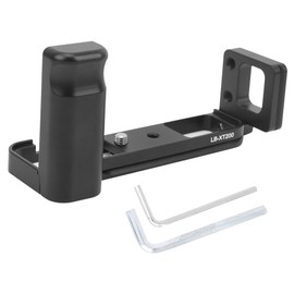 All Metal L Quick Release Plate Vertical Shooting Handle for Fuji XT200 Mirrorless Camera