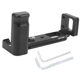 All Metal L Quick Release Plate Vertical Shooting Handle for Fuji XT200 Mirrorless Camera