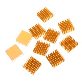 Operitacx 10stücke Pack Aluminium Kühlkörper Für Cpu Led Chip Laptop Computer Kühlerlamelle Wärmeableitung
