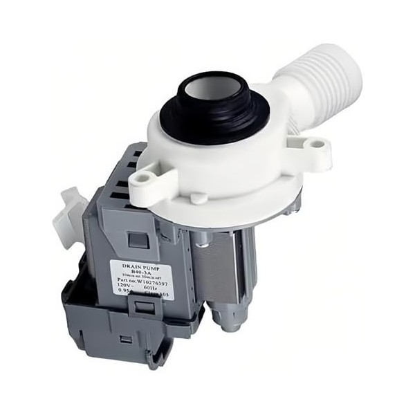 New - W10276397 Washer Drain Pump -Premium Quality- Compatible with