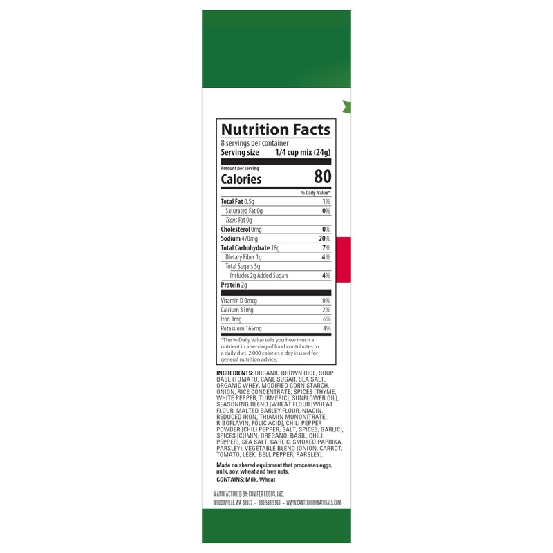 Canterbury Naturals Artisan Soup Mix, Chicken Tortilla Soup Mix, Non-GMO,