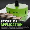 [8-in-1 Kit] Bi-Metal 2", 4", 6" Hole Saws + Drill