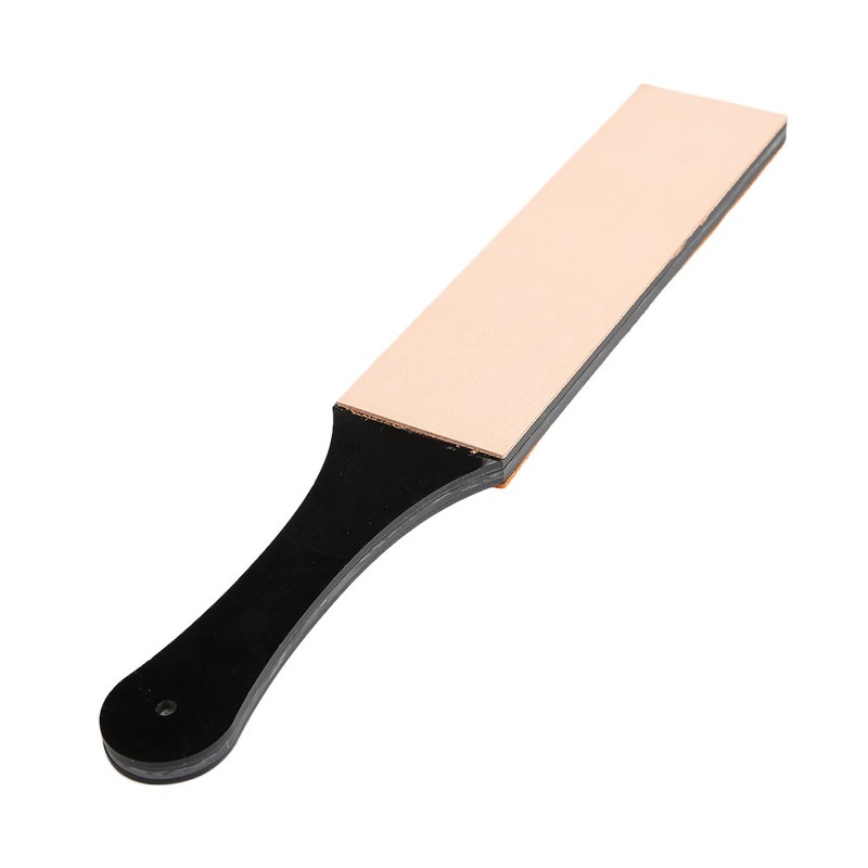 Double-Sided Leather Sharpening Strop Knife Blade Sharpener Home Sharpening Tool(Large