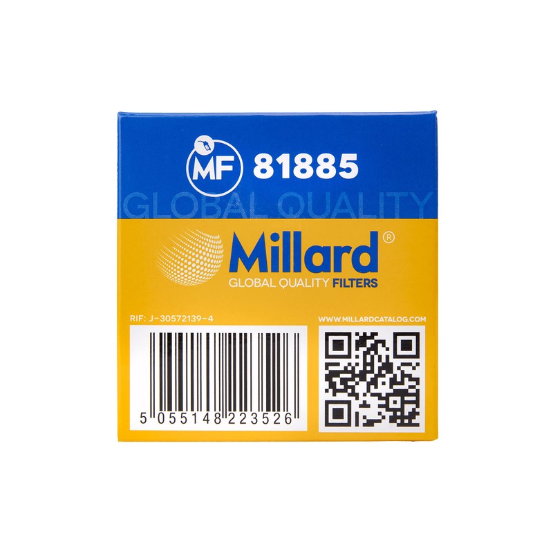 Millard Filters Millard MF81885 Car Fuel Filter 91x89x25 mm Global