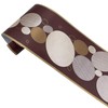 SimpleLife4U Ellipse Pattern Wallpaper Border Roll Peel & Stick Wall