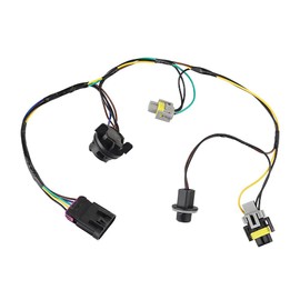 WMPHE Compatible with Headlight Wiring Harness Chevy Malibu 2008 2009 2010 2011 2012, Headlamp Wiring Harness, Front Lamp Socket Wire, OEM 15930264 645-539