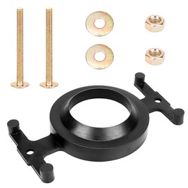 04-3817 Toilet Tank to Bowl Bolt Set Compatible with Eljer Toilet, Toilet Tank Gasket Kit Include Bowl Gasket and Solid Brass Kits, Toilet Parts for Eljer Also Fit for Most Flush Valve Opening Toilet