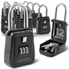 Lion Locks 12-Pack Alpha Key Lock Box with Code -