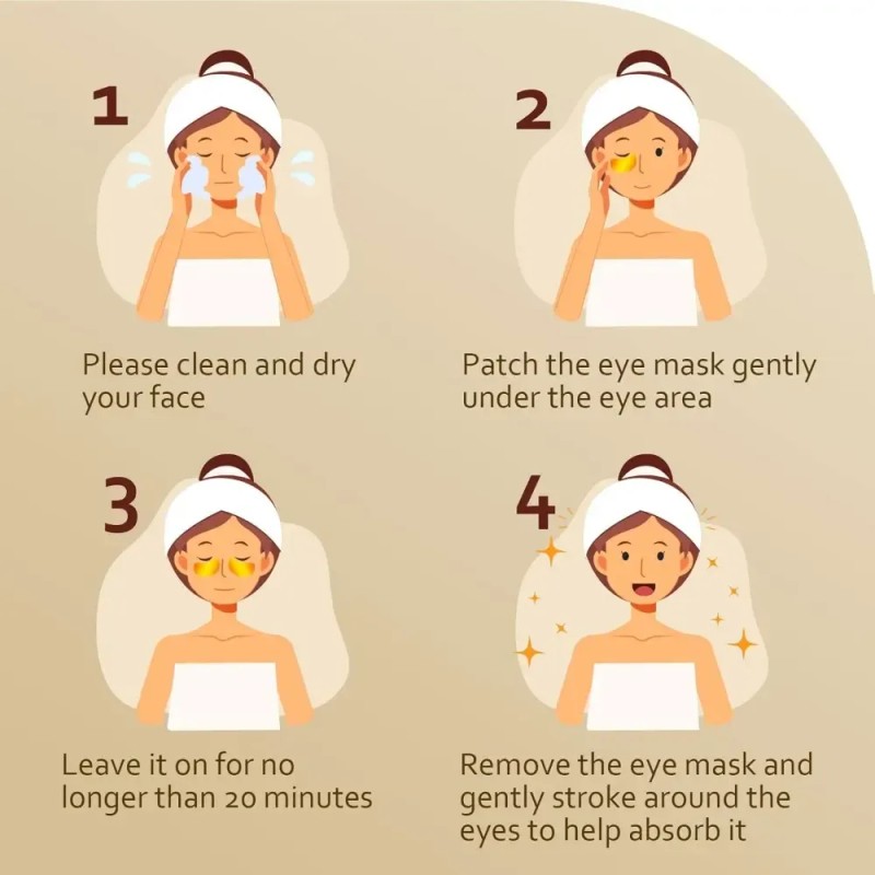Parches Para Debajo De Los Ojos, Reparan Bolsas, Ojeras Y