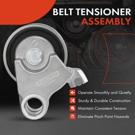 A-Premium Belt Idler Pulley Compatible with Toyota Camry 1988-2001, Sienna 1998-2003, Avalon 1995-2004, Solara 1999-2003 & Lexus RX300 1999-2003, ES250 1990-1991, ES300 1992-2001