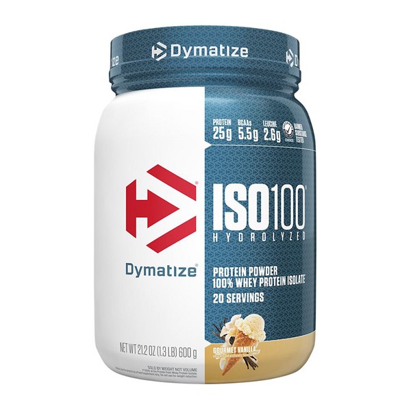 Dymatize ISO 100 Protein Gourmet Vanilla 1.3lbs