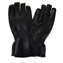 JR P Long Winter Gloves Black L GHL Motorcycle Gloves [Japan Eco Leather Standard Certified Leather]