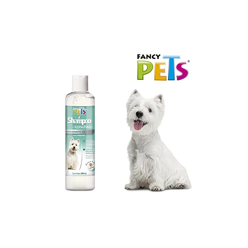Fancy Pets Shampoo Essentials Hidratante de Coco para Perro con