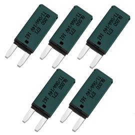 GLOSO Blade Fuses Car Fuses Circuit Breaker for Car Motorhome Boat Motorcycle Automatic Reset Pack of 5 6A E71