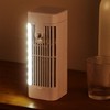 Desk Night Light Fan Power Adjustable Space Saving Quiet Multifunctional