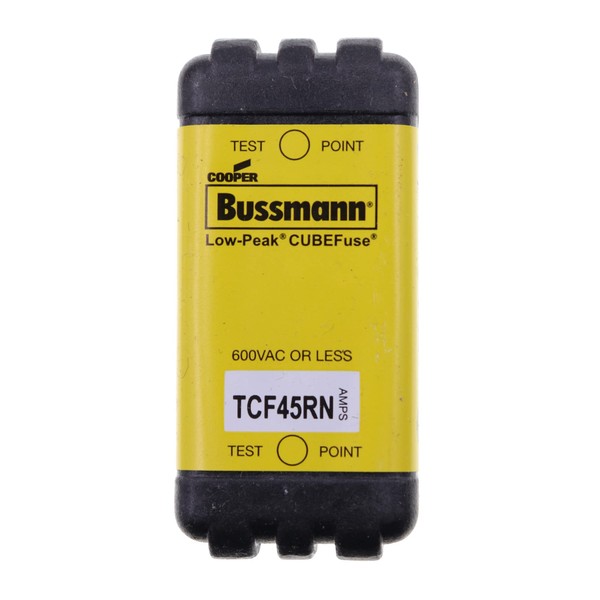 Cooper Bussmann TCF45RN Cube Fuse, 45 Amp, Non-Indication