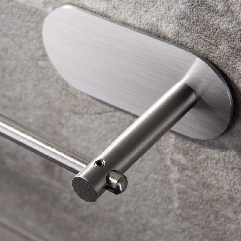 SUNTECH Hand Towel Holder/Towel Ring - Self Adhesive Towel Bar