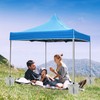RIOGOO Pack of 4 Gazebo Sandbags Industrial Quality High Performance