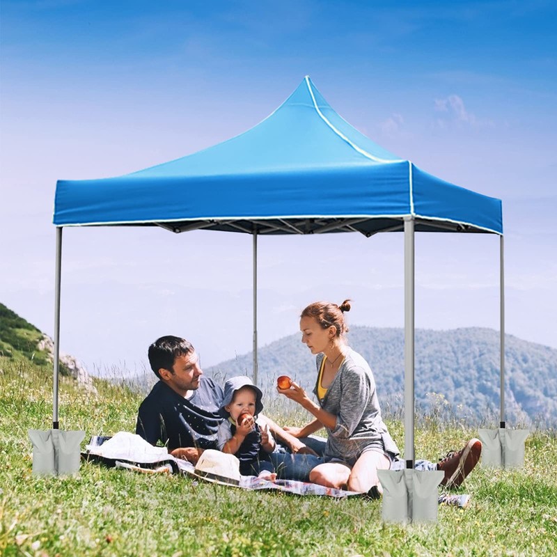 RIOGOO Pack of 4 Gazebo Sandbags Industrial Quality High Performance