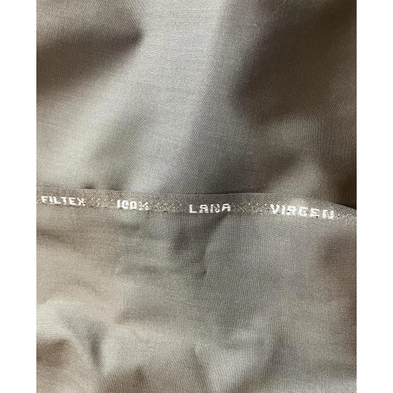 Codys Fine Fabric Gray Worsted Wool Fabric X 58" wide