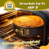 HIWARE 10 Inch Non-stick Springform Pan with Removable Bottom/Leakproof Cheesecake