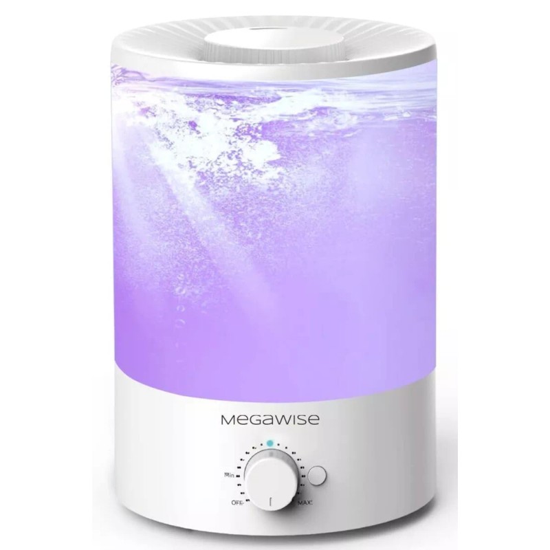 MEGAWISE Cool Mist Humidifiers for Babies, Bedroom, Nursery, Home and