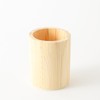 Xhqsulsclac Pen Cup Holder 6 pcs Pine Pen Holder 3.1X3.1X3.9in