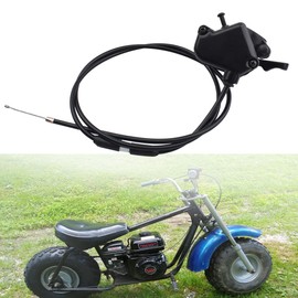 LAXEEM 7/8'' 22mm Metal Thumb Throttle Cable Accelerator Handle Assembly For Chinese 50cc 70cc 90cc 110cc 125cc 250cc ATV Quad Go Kart Pit Bike