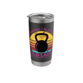 Assuming I'm Just An Old Lady Was Your First Mistake Workout Stainless Steel Insulated Tumbler