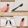 HARFINGTON 5 Pairs Eyeglass Nose Pads Soft Foam Anti Slip
