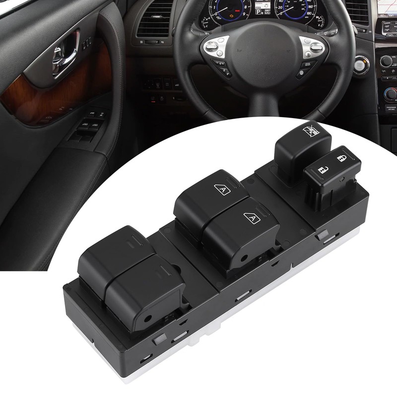 Ftoghe 254011CA6A Driver Side Power Master Window Switch Compatible with