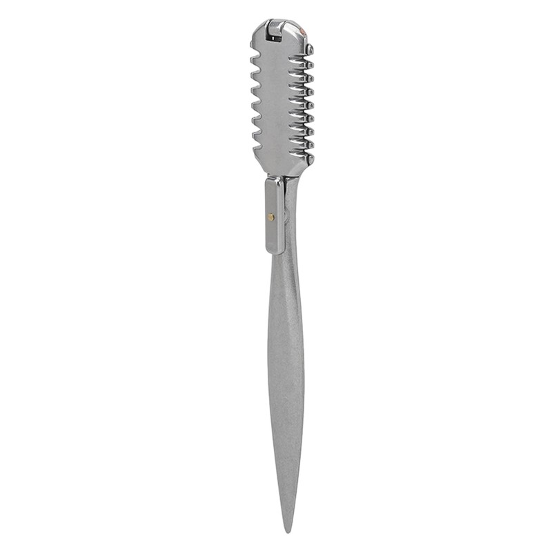 Double Sided Hair Cutting Razor Comb, Hair Thinning Comb, Double