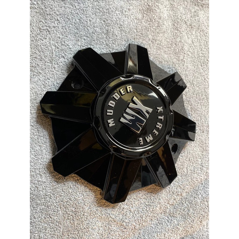 XTREME MUDDER WHEEL CENTER CAP #1103-20-CAP #LG1607-49 GLOSS BLACK