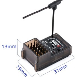 Hsthe Sea RC Receiver 2.4GHz 5CH with Vertical Pin Receiver Supports 8.4V High Voltage Servos for RC Car RC Boats